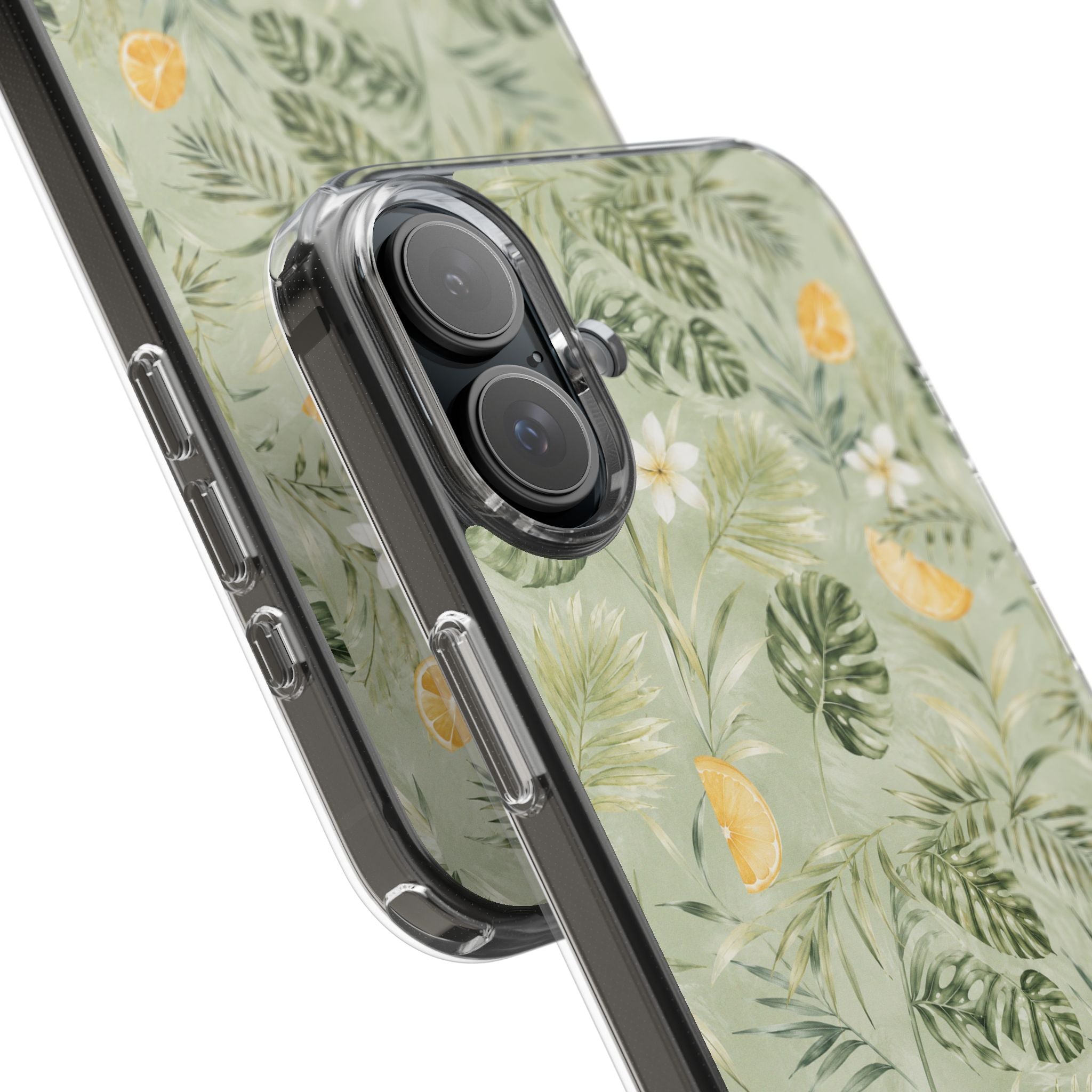 Tropical Leaves Limited Edition iPhone/Samsung Clear Case—