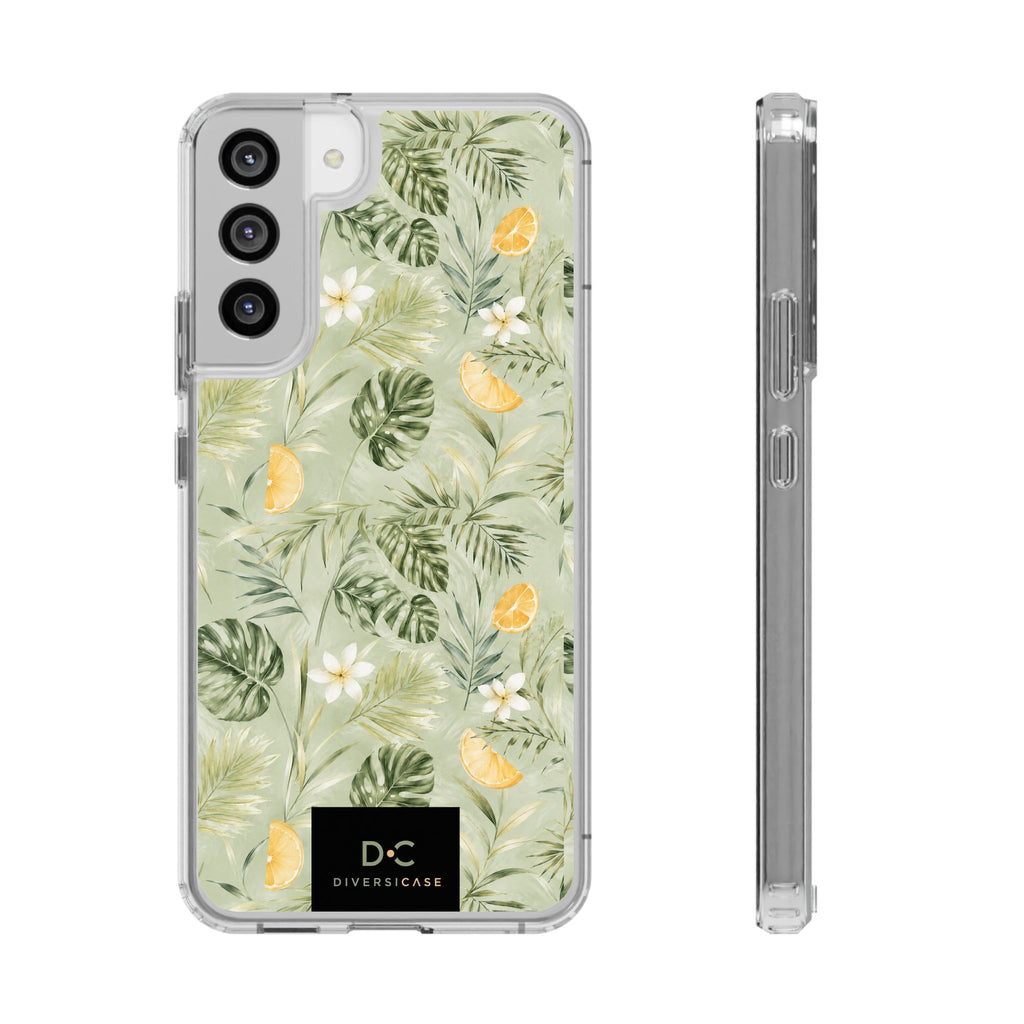 Tropical Leaves Limited Edition iPhone/Samsung Clear Case—