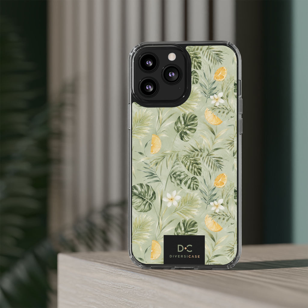 Tropical Leaves Limited Edition iPhone/Samsung Clear Case—