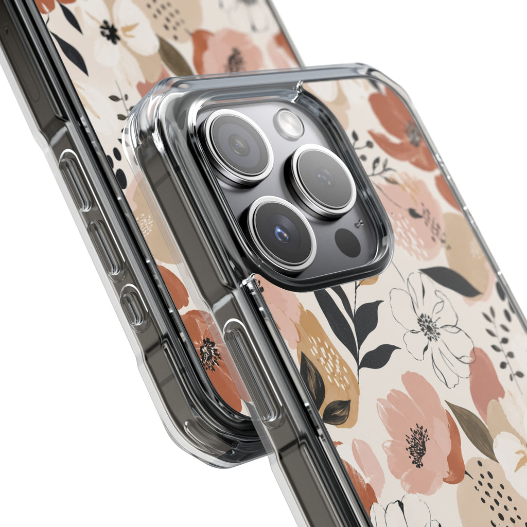 Bloom & Ink Clear iPhone Case MagSafe Compatible—