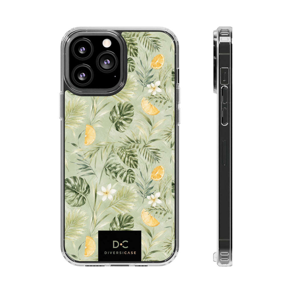 Tropical Leaves Limited Edition iPhone/Samsung Clear Case—