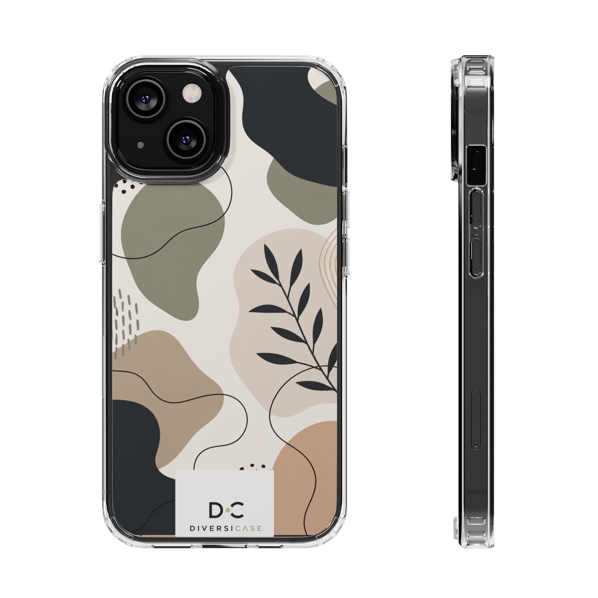 Neutral Abstract iPhone Case—