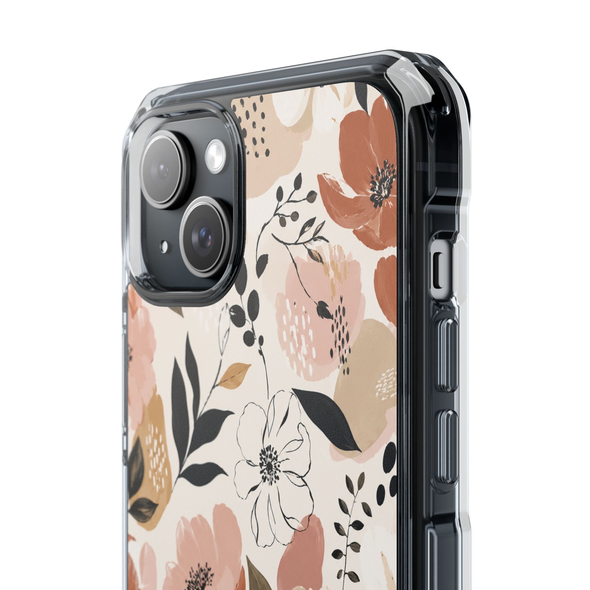 Bloom & Ink Clear iPhone Case MagSafe Compatible—
