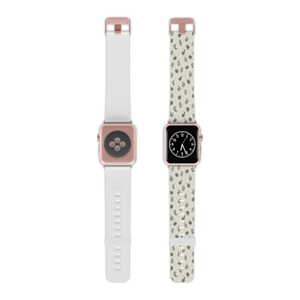 Botanical Leaf Apple Watch Band—