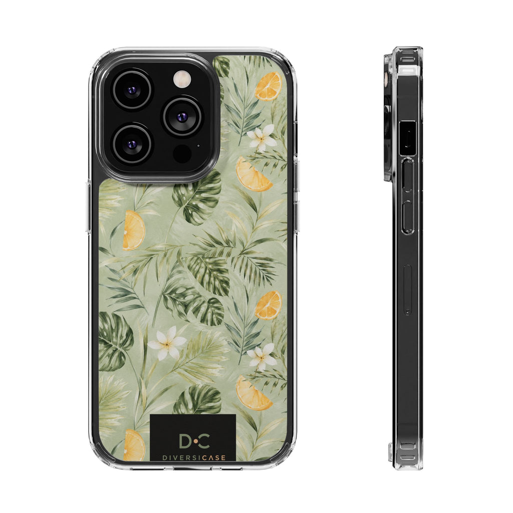 Tropical Leaves Limited Edition iPhone/Samsung Clear Case—