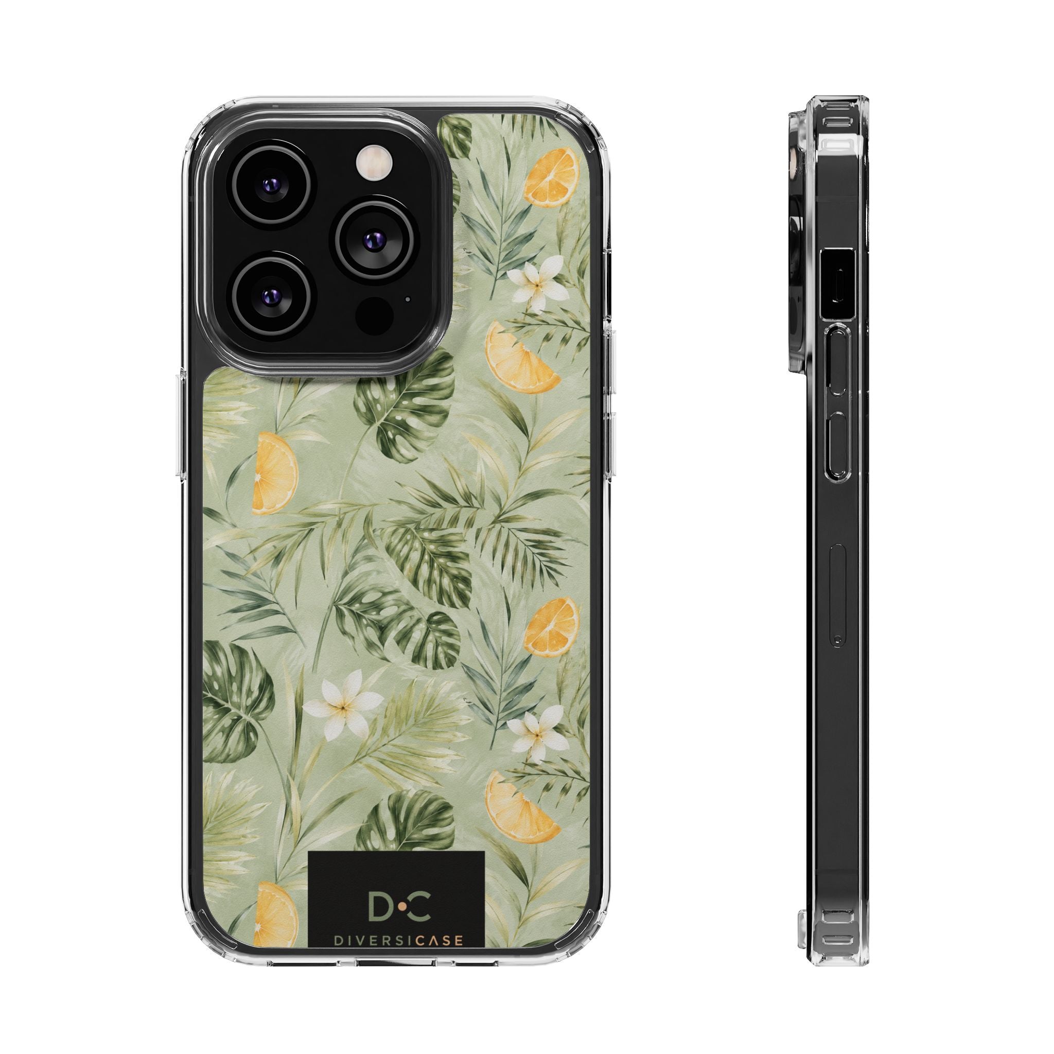 Tropical Leaves Limited Edition iPhone/Samsung Clear Case—