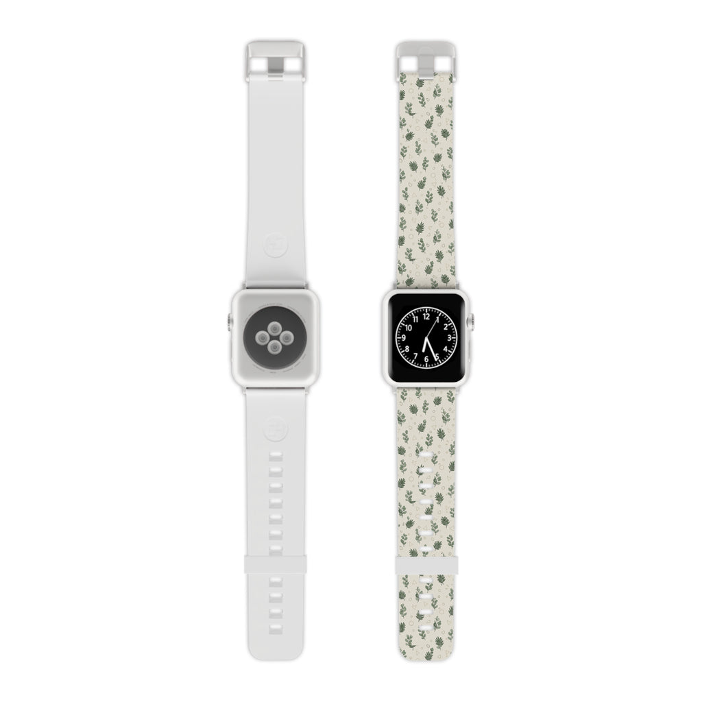 Botanical Leaf Apple Watch Band—