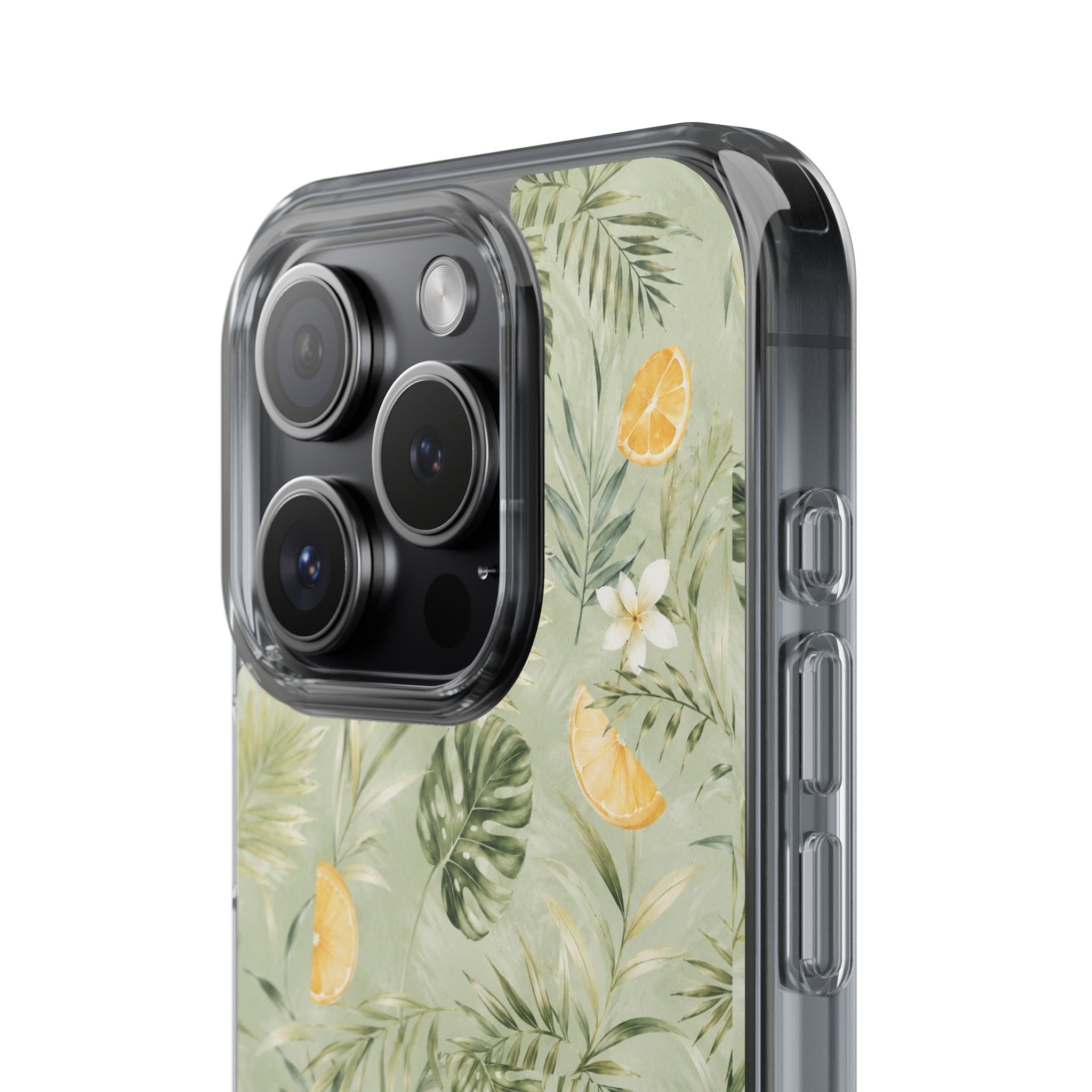 Tropical Leaves Limited Edition iPhone/Samsung Clear Case—