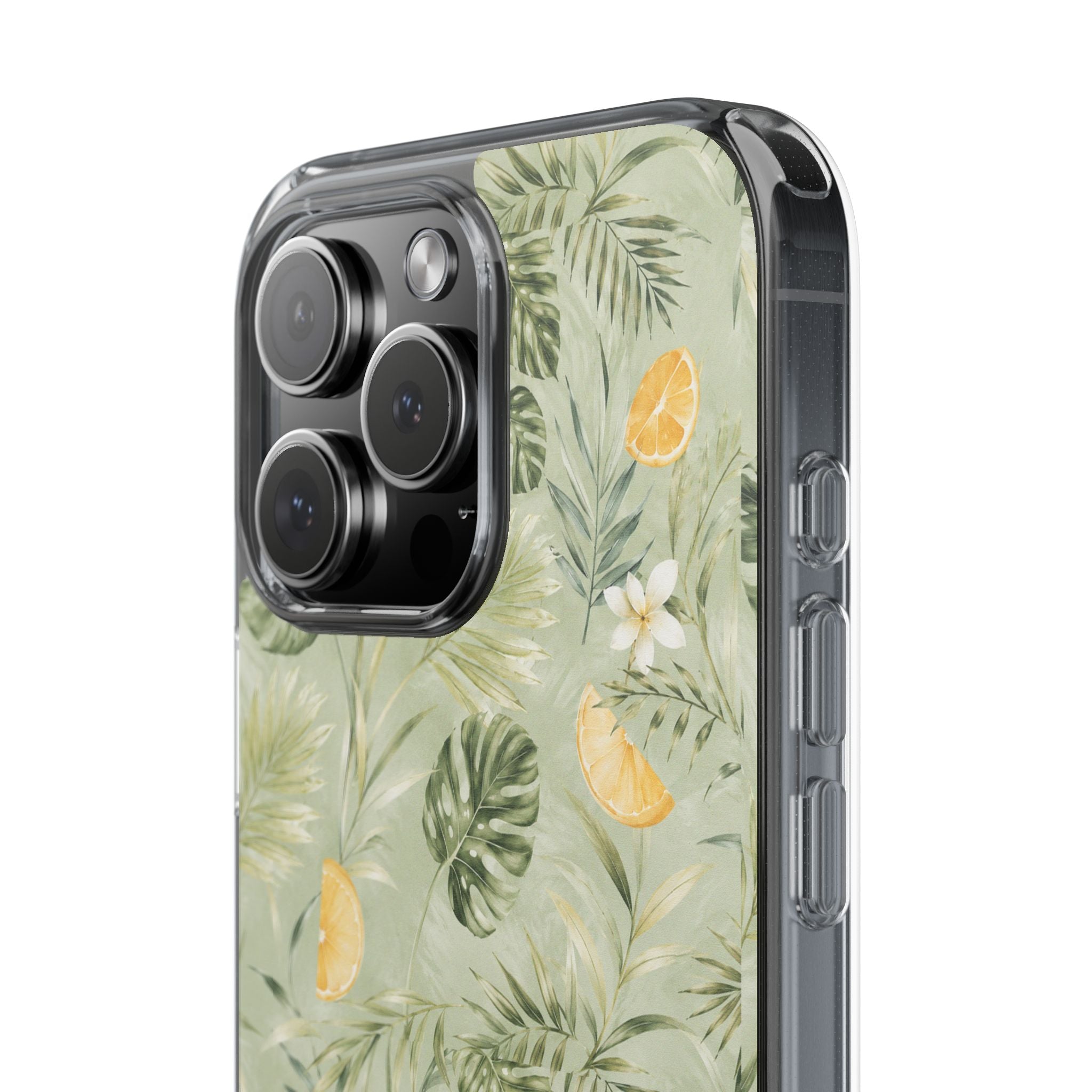 Tropical Leaves Limited Edition iPhone/Samsung Clear Case—