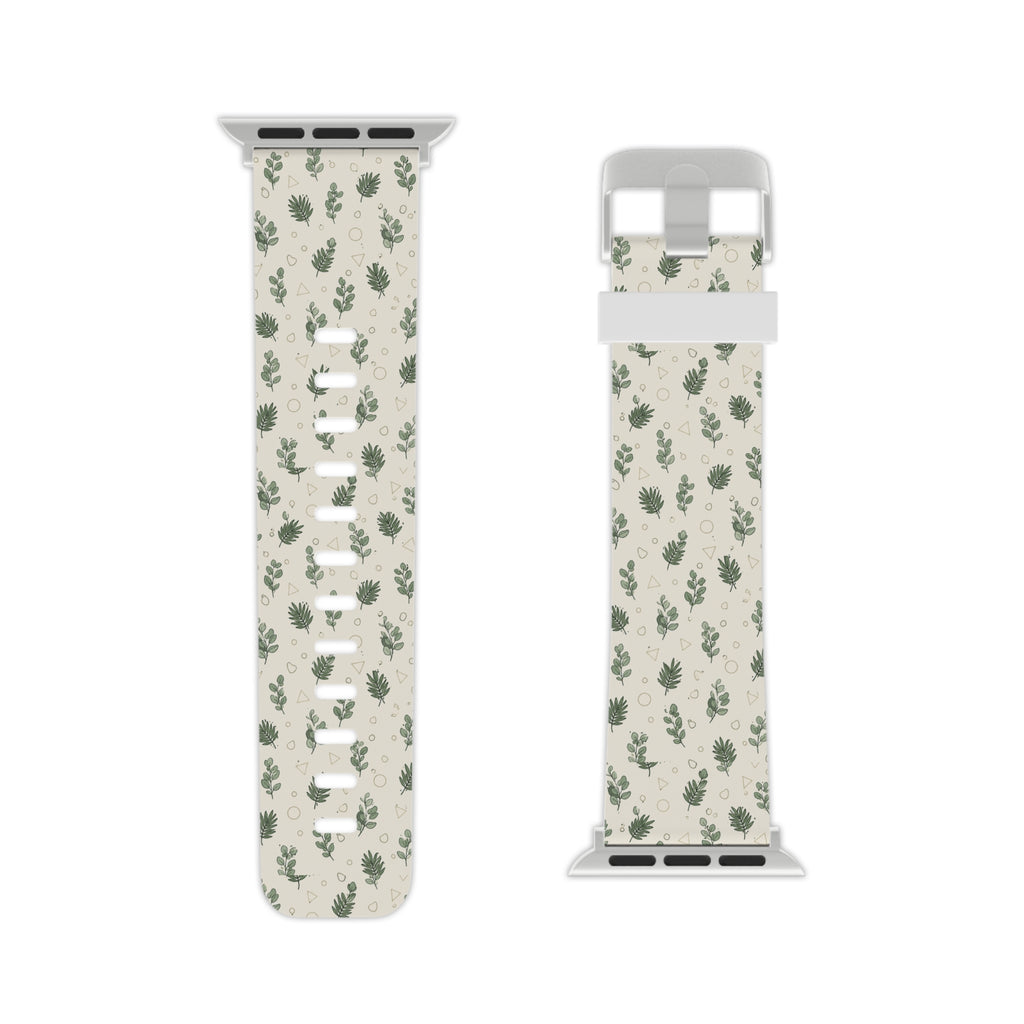 Botanical Leaf Apple Watch Band—