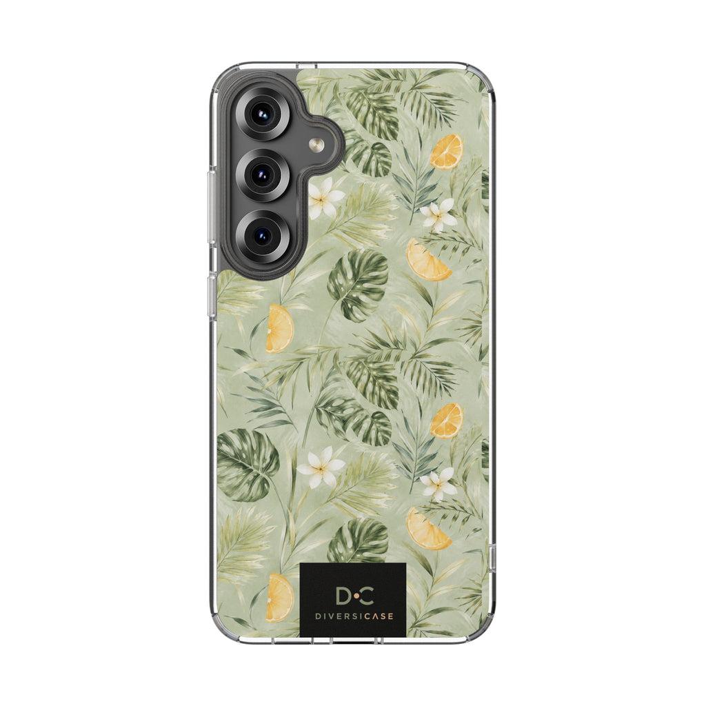 Tropical Leaves Limited Edition iPhone/Samsung Clear Case—