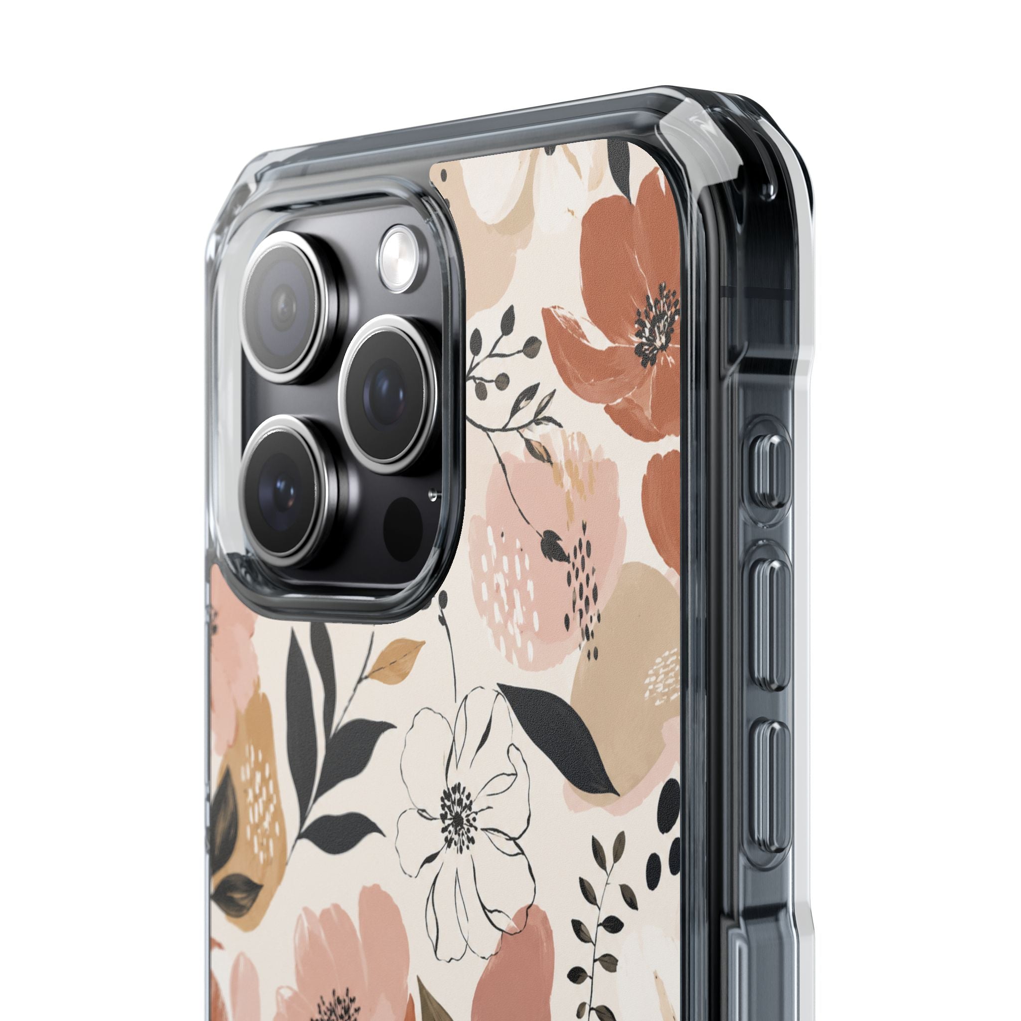 Bloom & Ink Clear iPhone Case MagSafe Compatible—