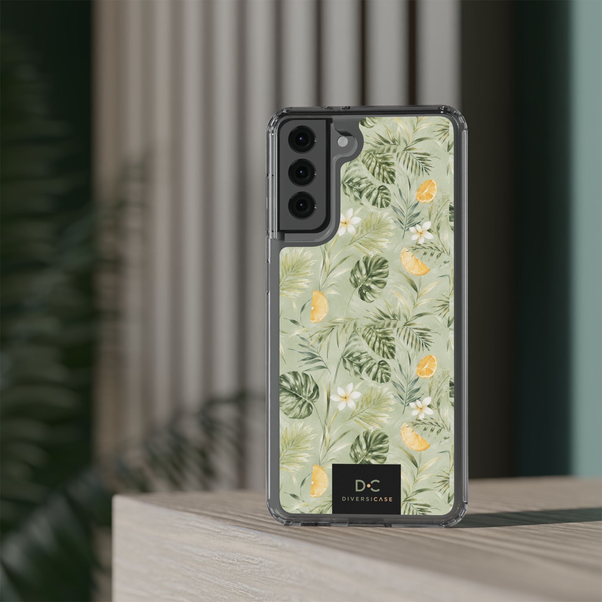 Tropical Leaves Limited Edition iPhone/Samsung Clear Case—