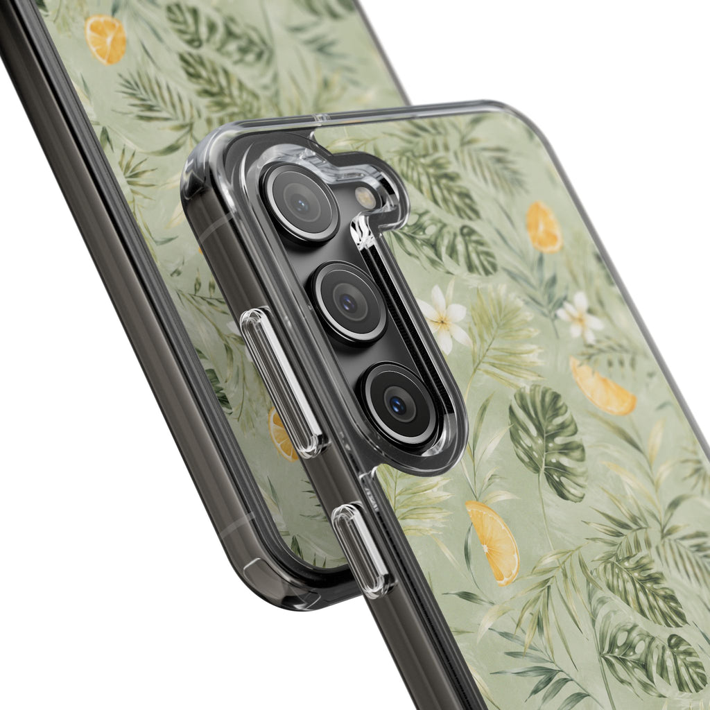 Tropical Leaves Limited Edition iPhone/Samsung Clear Case—