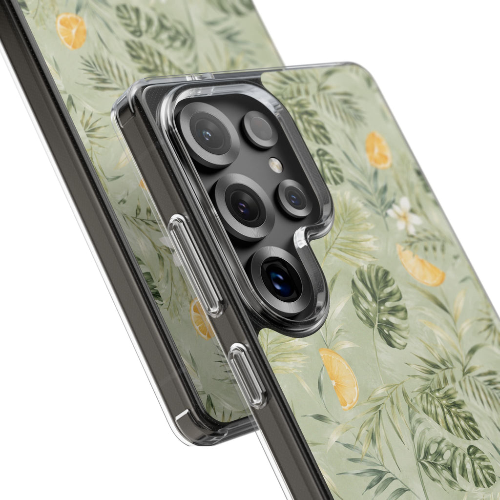 Tropical Leaves Limited Edition iPhone/Samsung Clear Case—