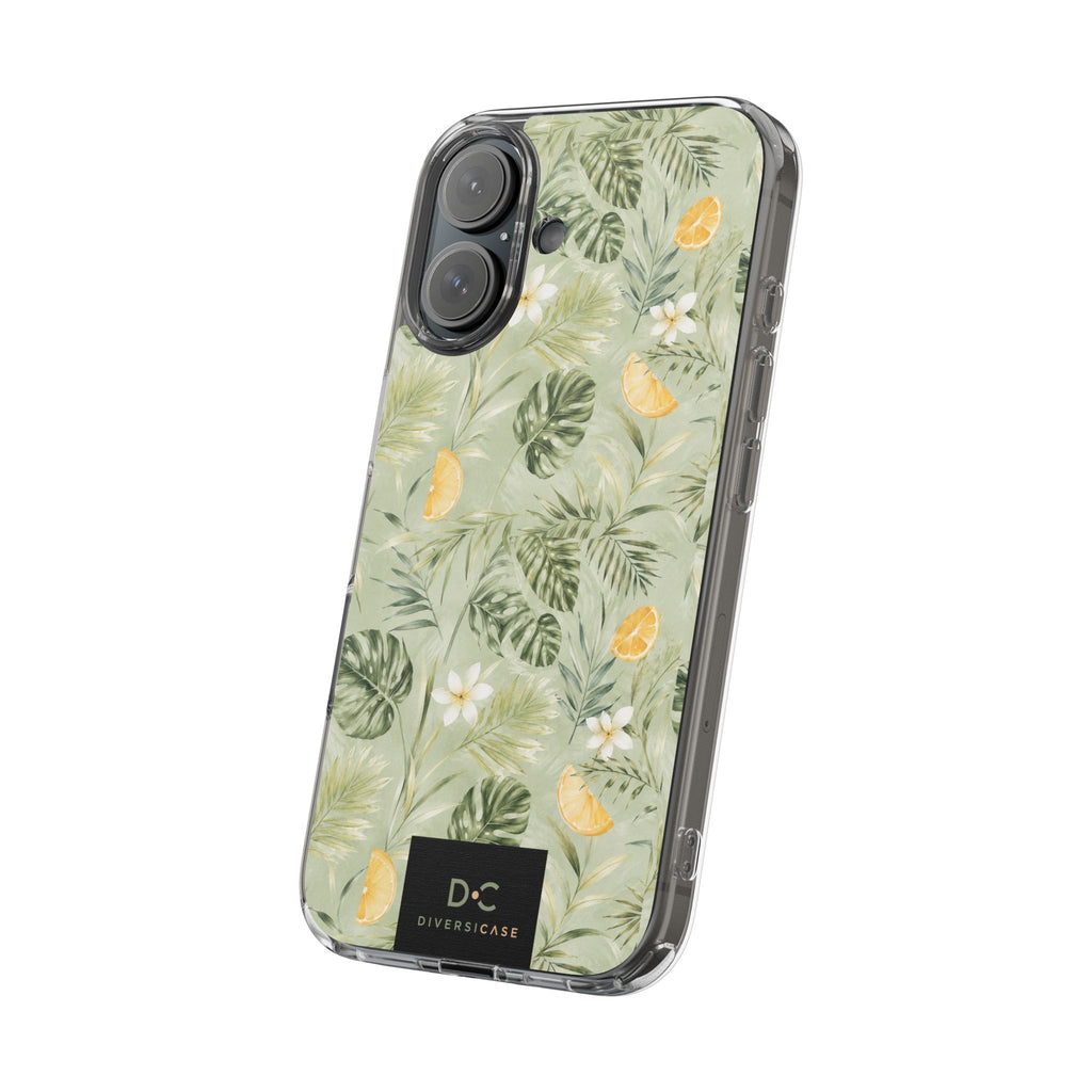 Tropical Leaves Limited Edition iPhone/Samsung Clear Case—