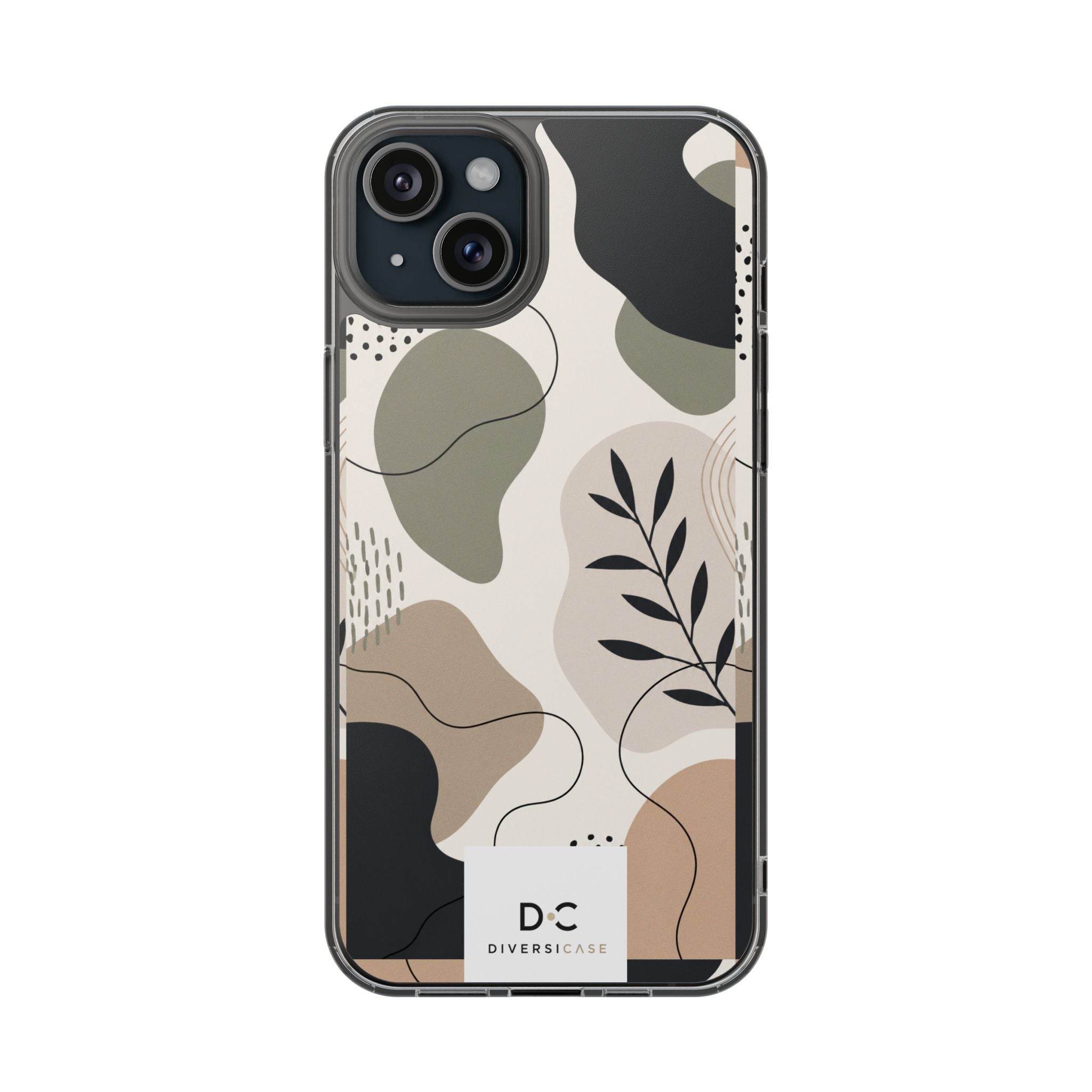 Neutral Abstract iPhone Case—