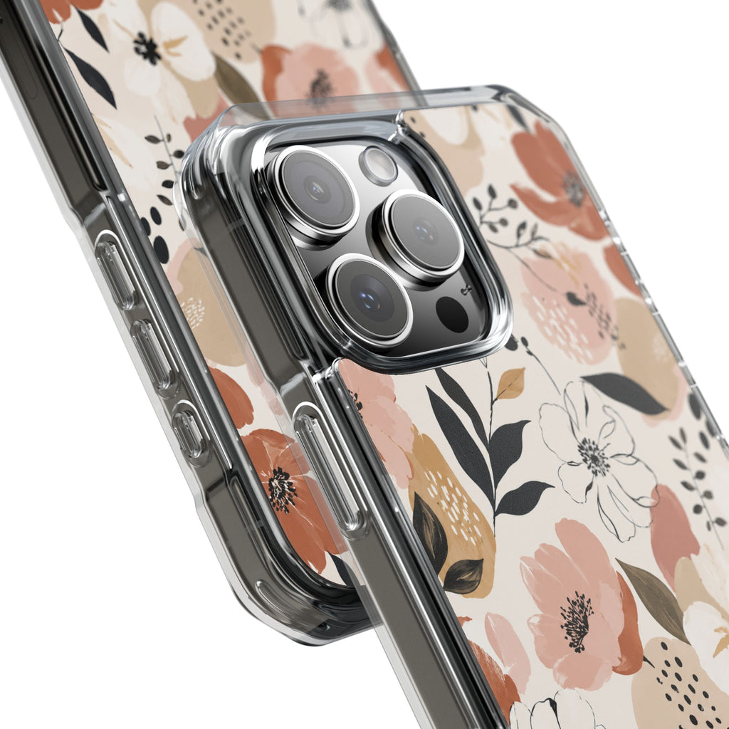 Bloom & Ink Clear iPhone Case MagSafe Compatible—