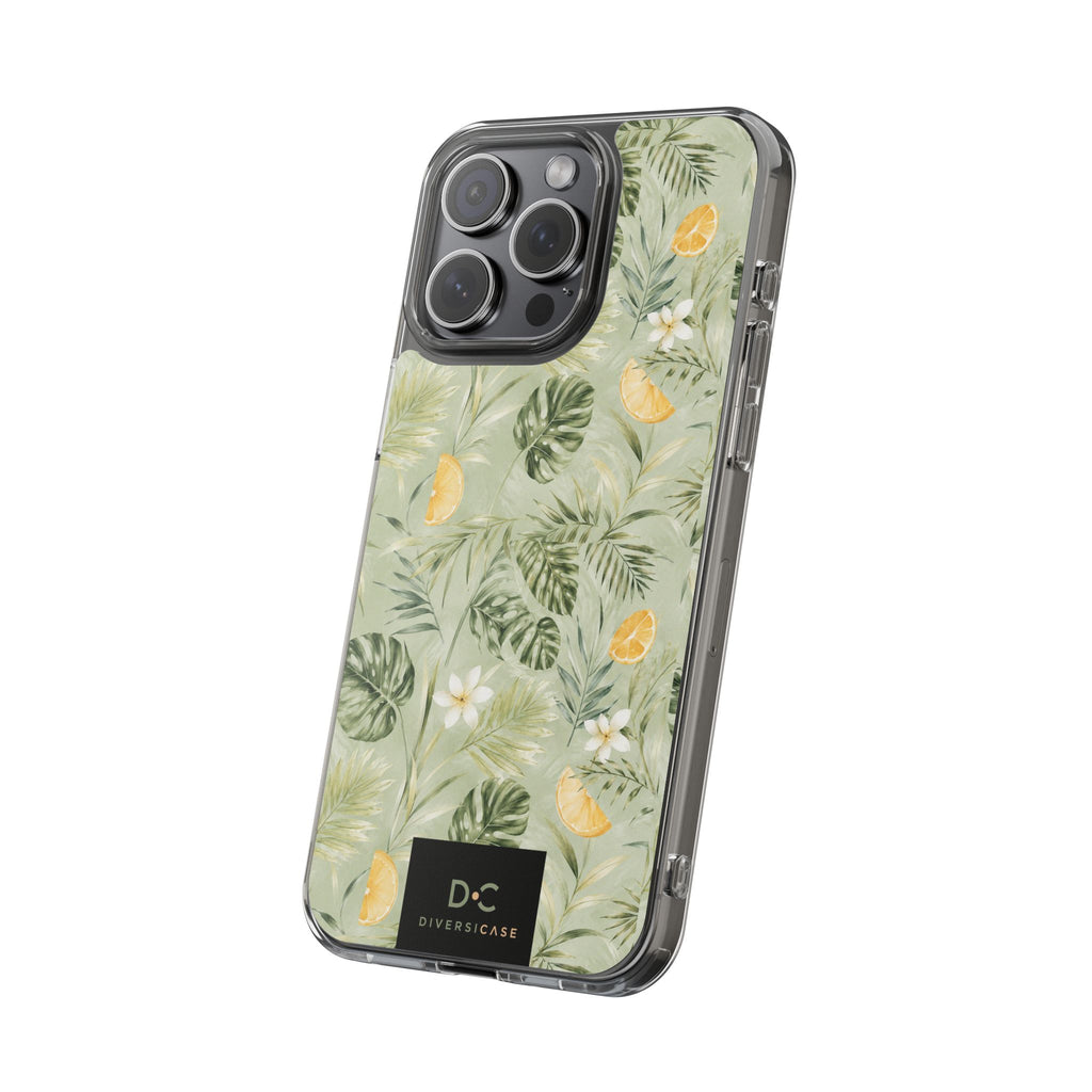 Tropical Leaves Limited Edition iPhone/Samsung Clear Case—