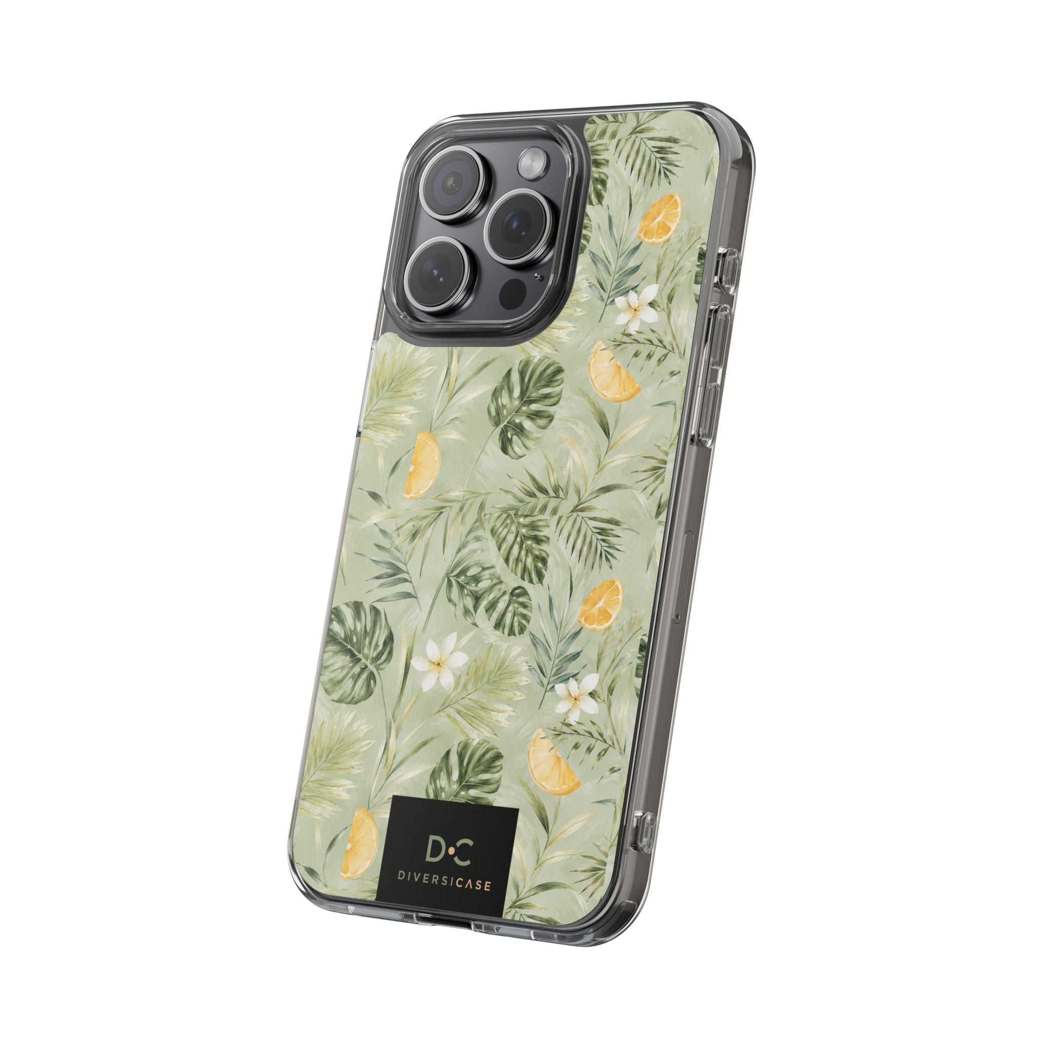 Tropical Leaves Limited Edition iPhone/Samsung Clear Case—
