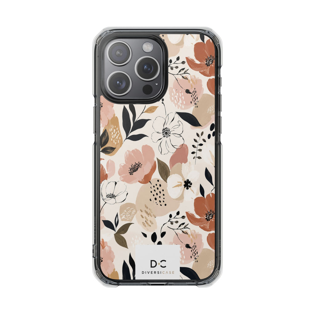 Bloom & Ink Clear iPhone Case MagSafe Compatible—