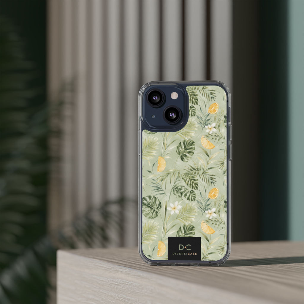 Tropical Leaves Limited Edition iPhone/Samsung Clear Case—