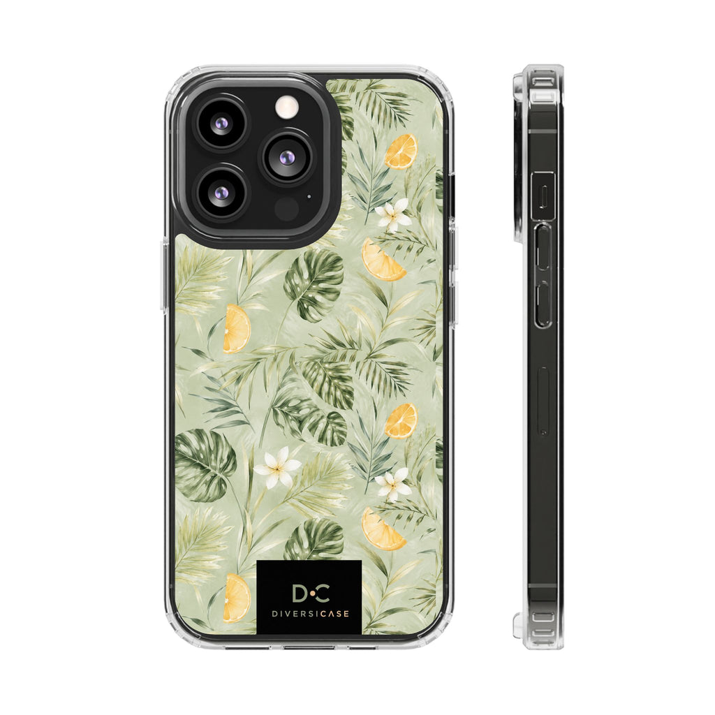 Tropical Leaves Limited Edition iPhone/Samsung Clear Case—