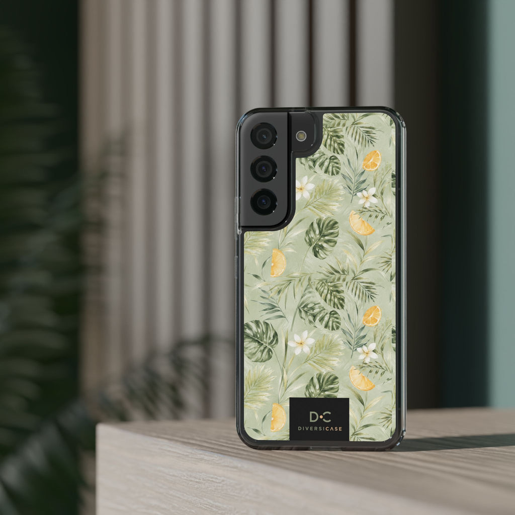 Tropical Leaves Limited Edition iPhone/Samsung Clear Case—