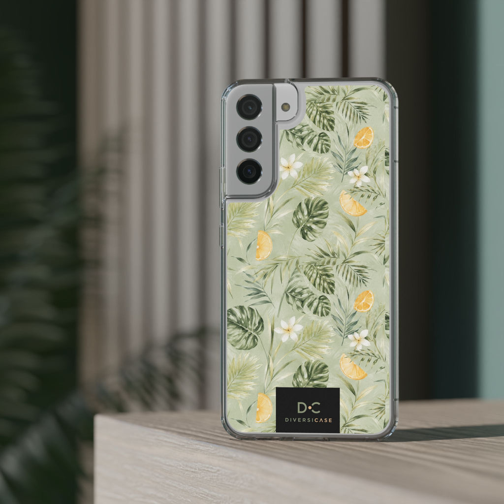 Tropical Leaves Limited Edition iPhone/Samsung Clear Case—