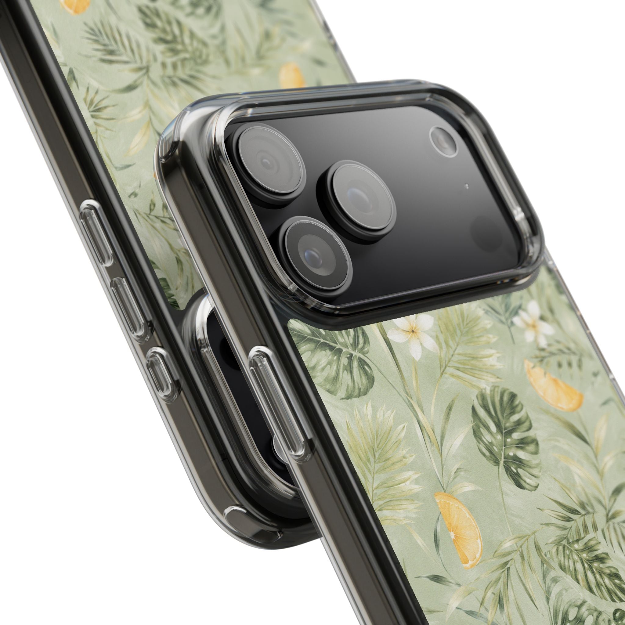 Tropical Leaves Limited Edition iPhone/Samsung Clear Case—