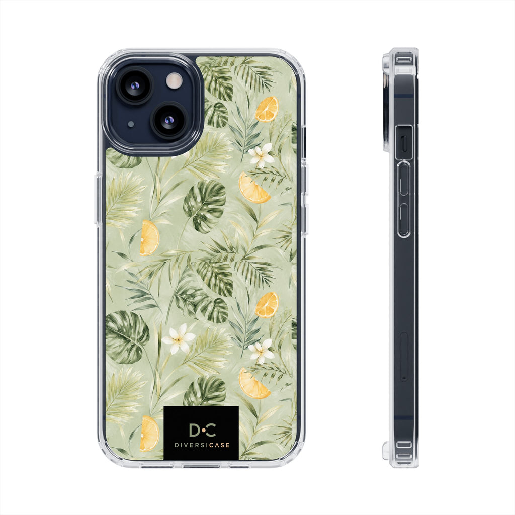 Tropical Leaves Limited Edition iPhone/Samsung Clear Case—