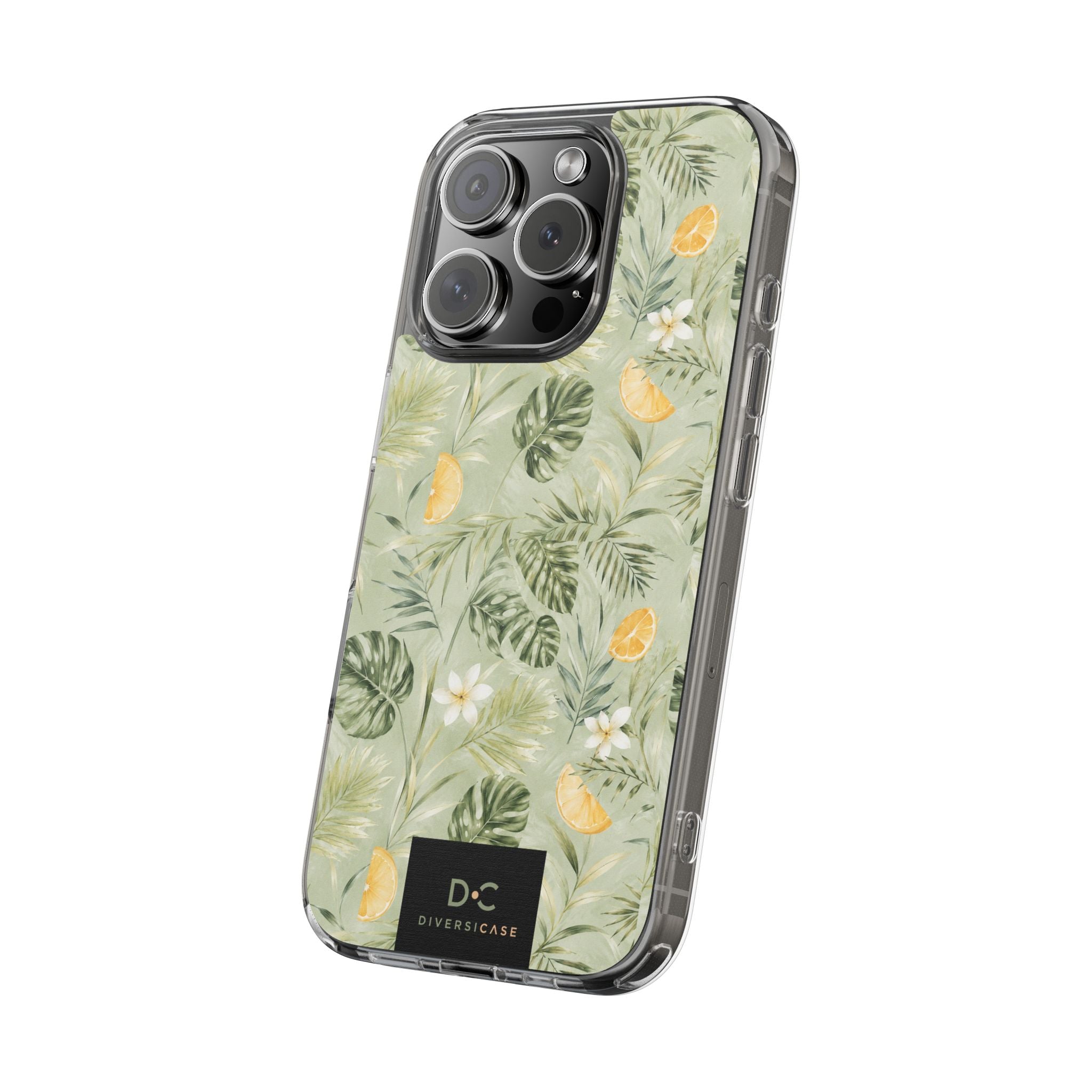 Tropical Leaves Limited Edition iPhone/Samsung Clear Case—