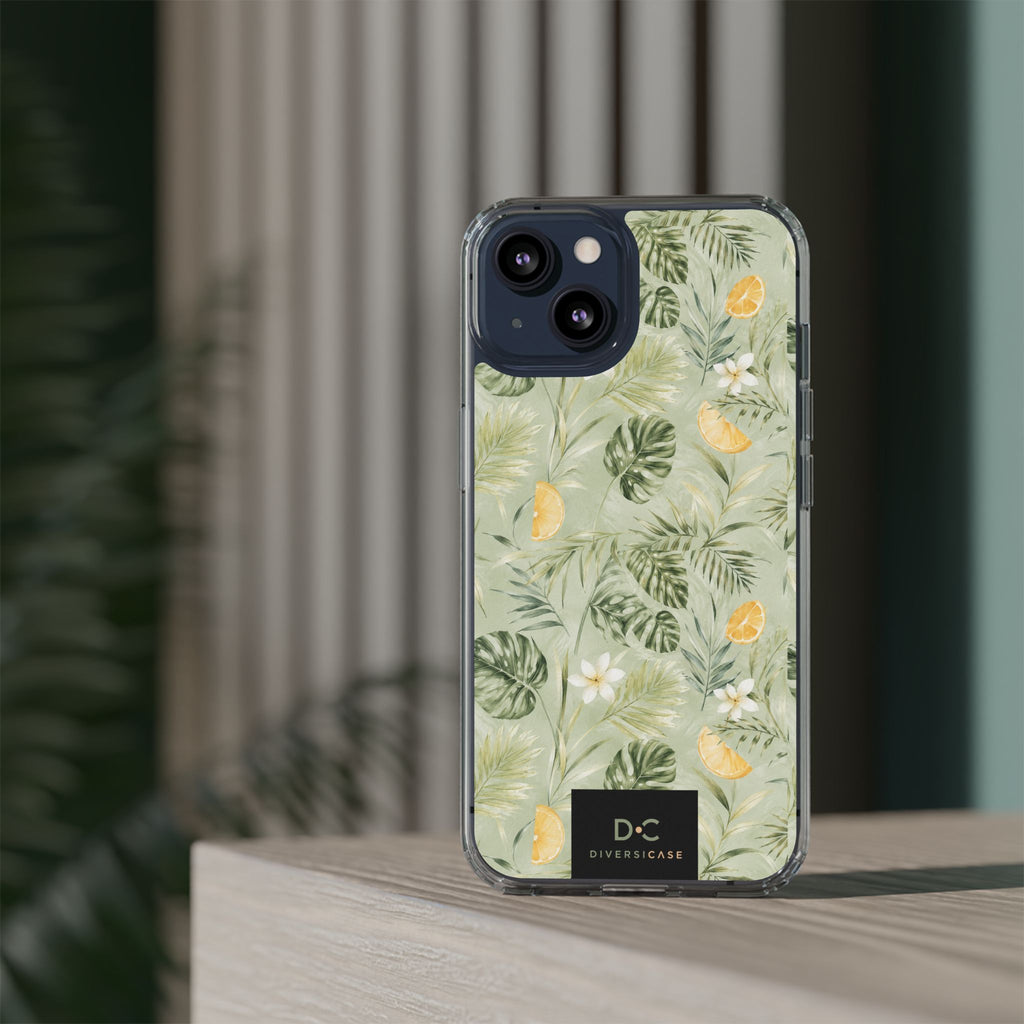 Tropical Leaves Limited Edition iPhone/Samsung Clear Case—
