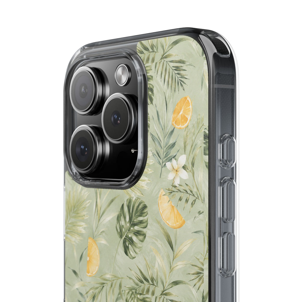 Tropical Leaves Limited Edition iPhone/Samsung Clear Case—