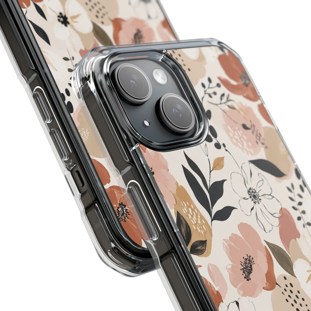 Bloom & Ink Clear iPhone Case MagSafe Compatible—