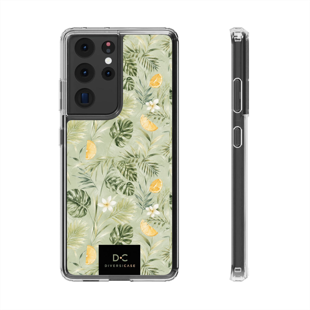 Tropical Leaves Limited Edition iPhone/Samsung Clear Case—