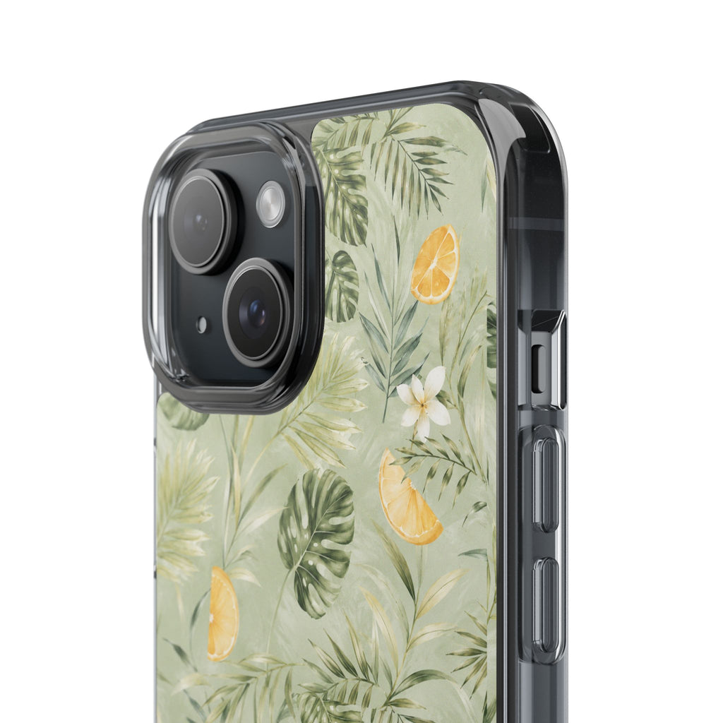 Tropical Leaves Limited Edition iPhone/Samsung Clear Case—