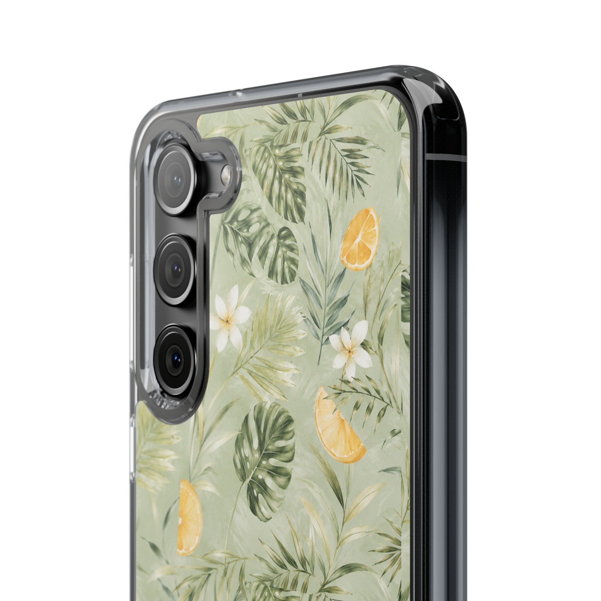 Tropical Leaves Limited Edition iPhone/Samsung Clear Case—