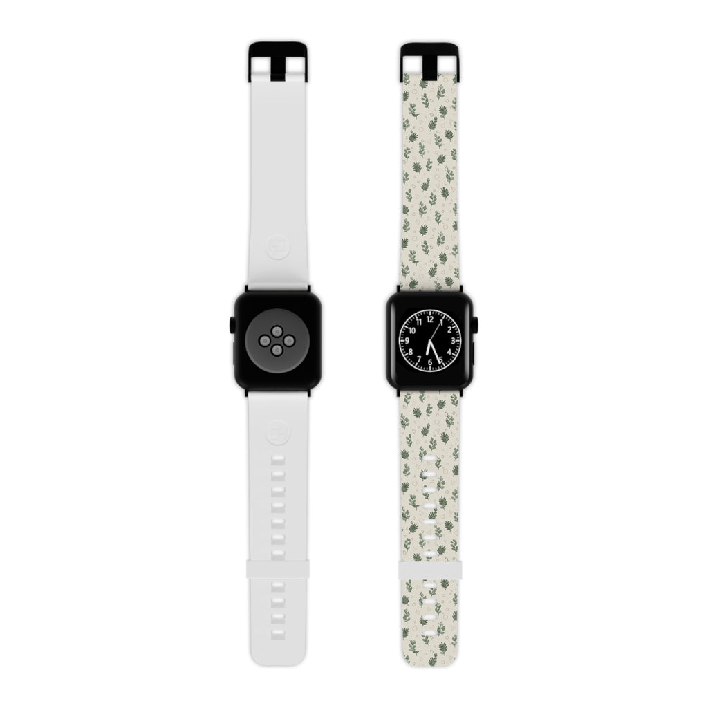 Botanical Leaf Apple Watch Band—