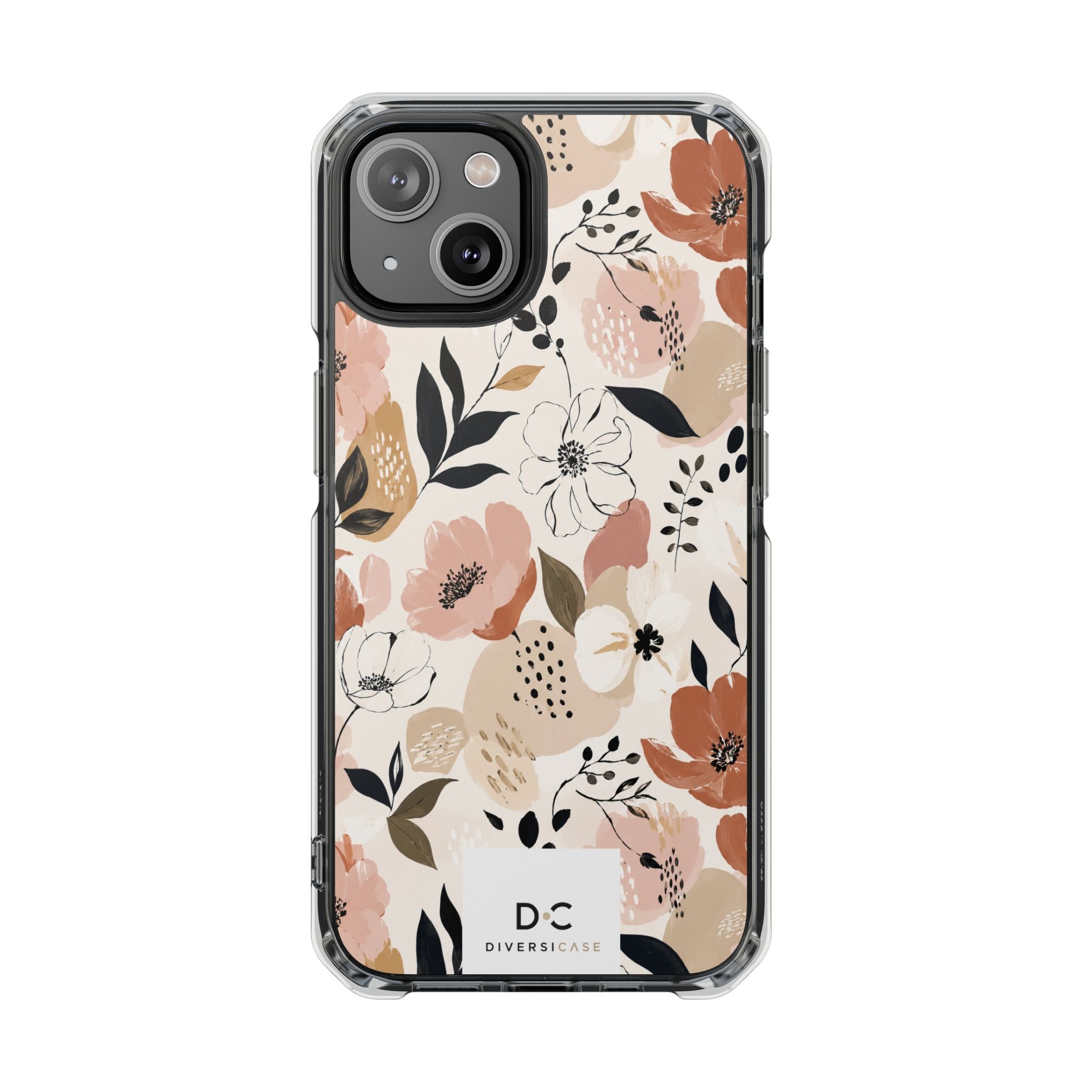 Bloom & Ink Clear iPhone Case MagSafe Compatible—