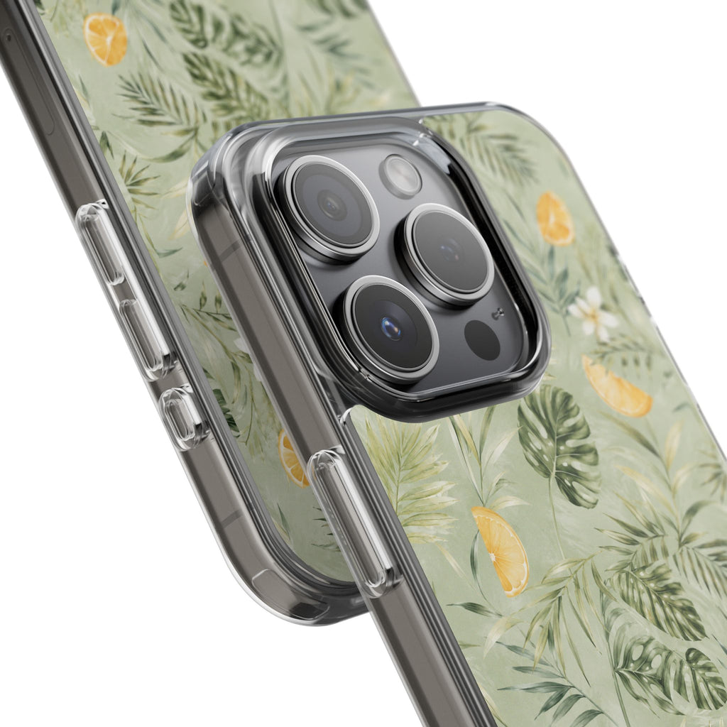 Tropical Leaves Limited Edition iPhone/Samsung Clear Case—