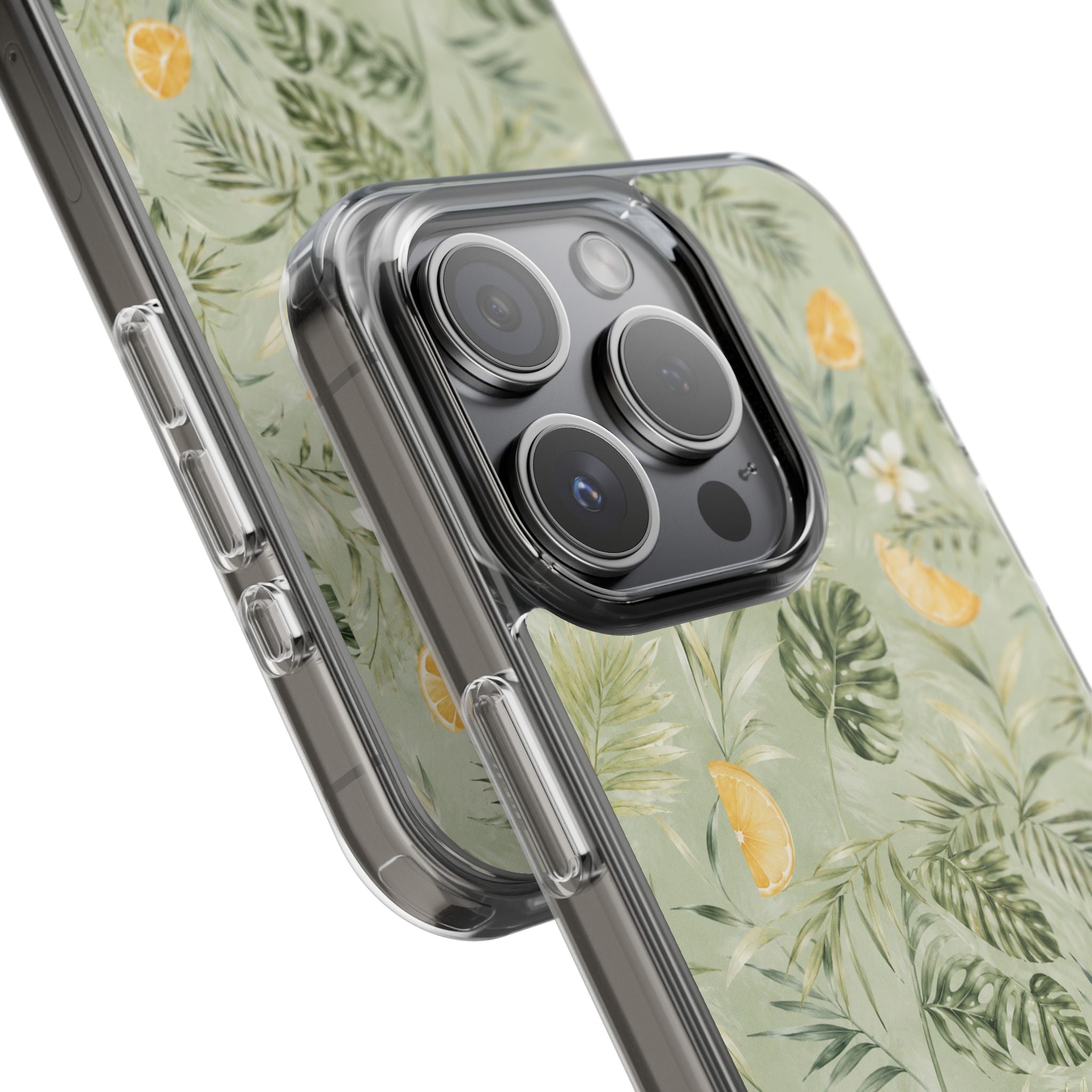 Tropical Leaves Limited Edition iPhone/Samsung Clear Case—