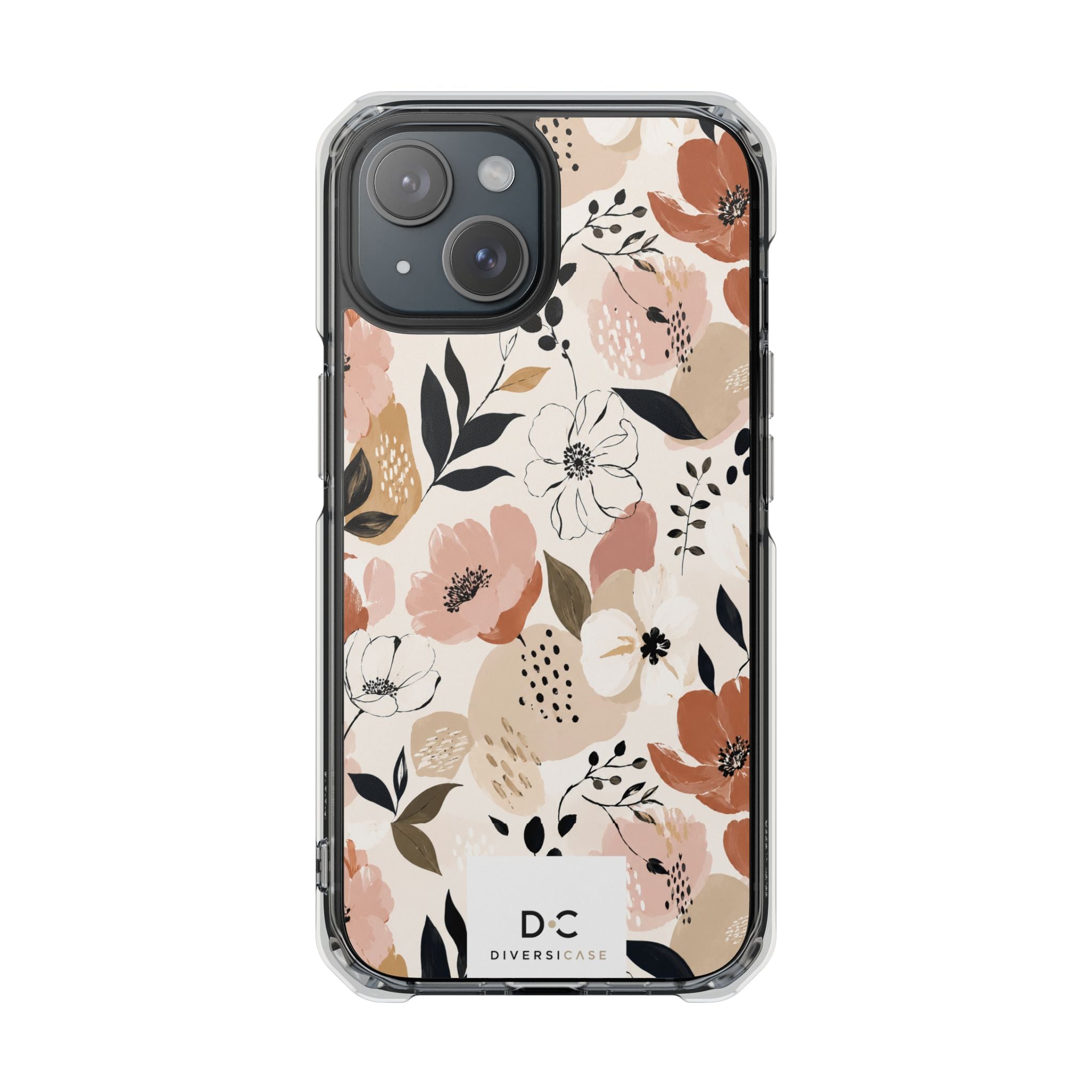 Bloom & Ink Clear iPhone Case MagSafe Compatible—