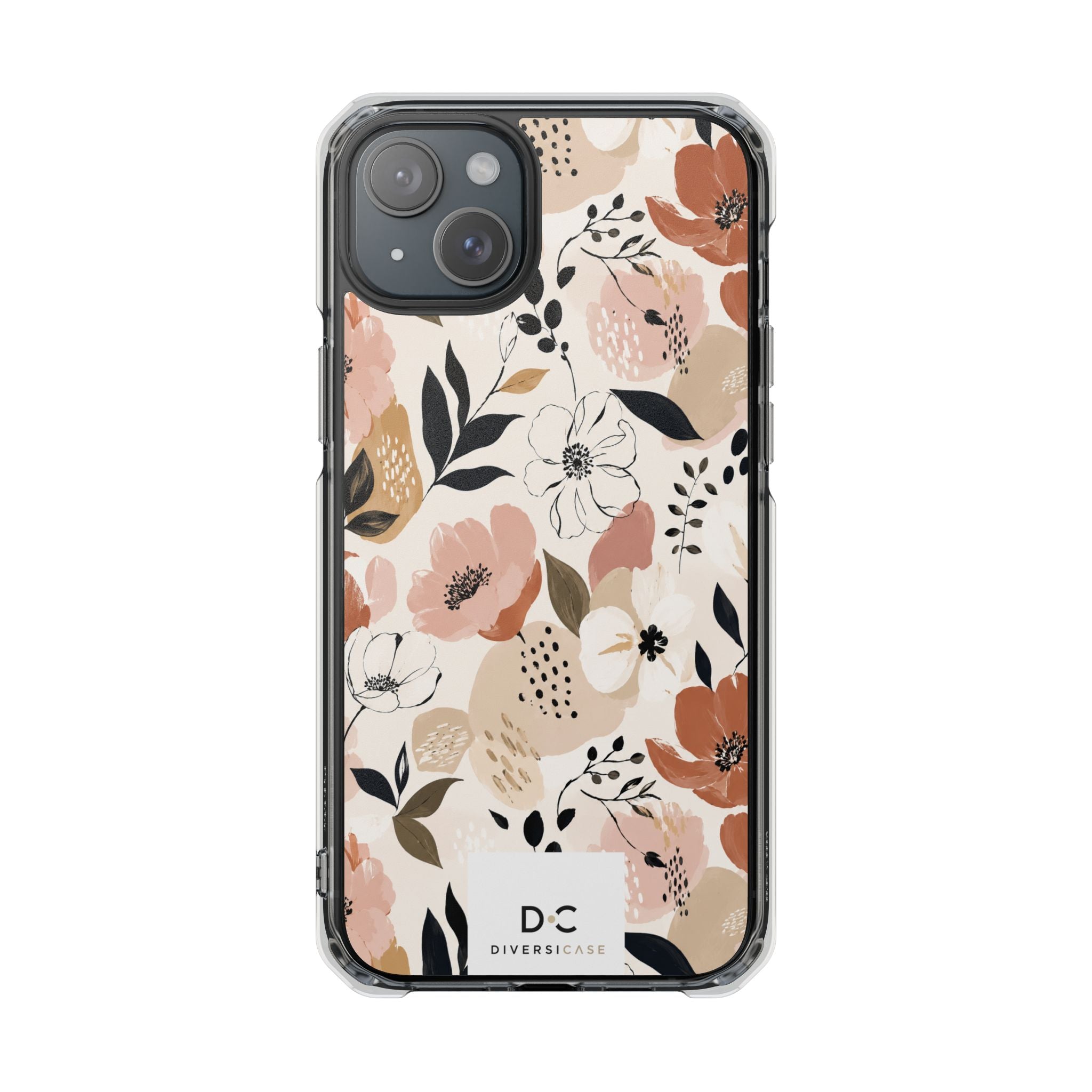 Bloom & Ink Clear iPhone Case MagSafe Compatible—