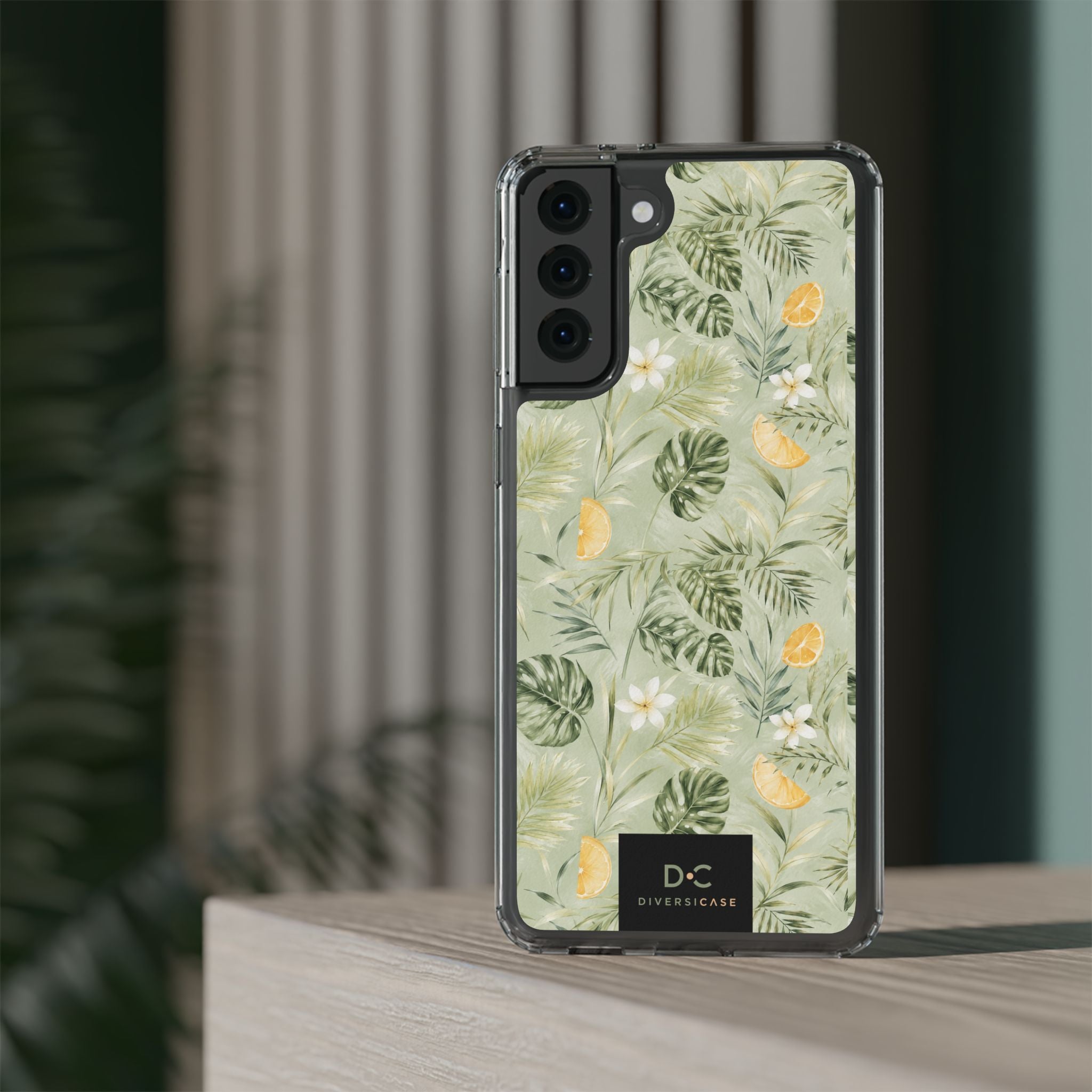 Tropical Leaves Limited Edition iPhone/Samsung Clear Case—