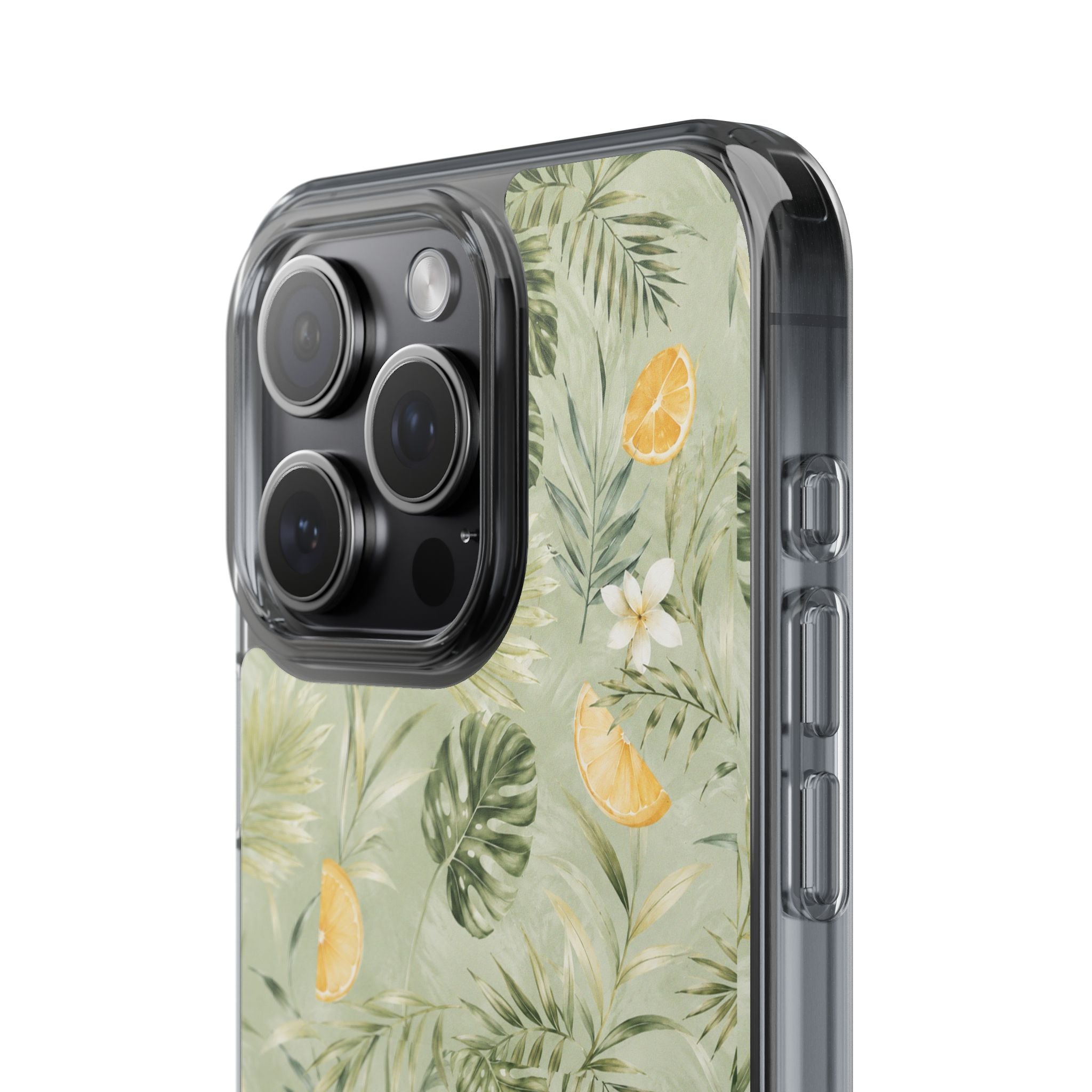 Tropical Leaves Limited Edition iPhone/Samsung Clear Case—