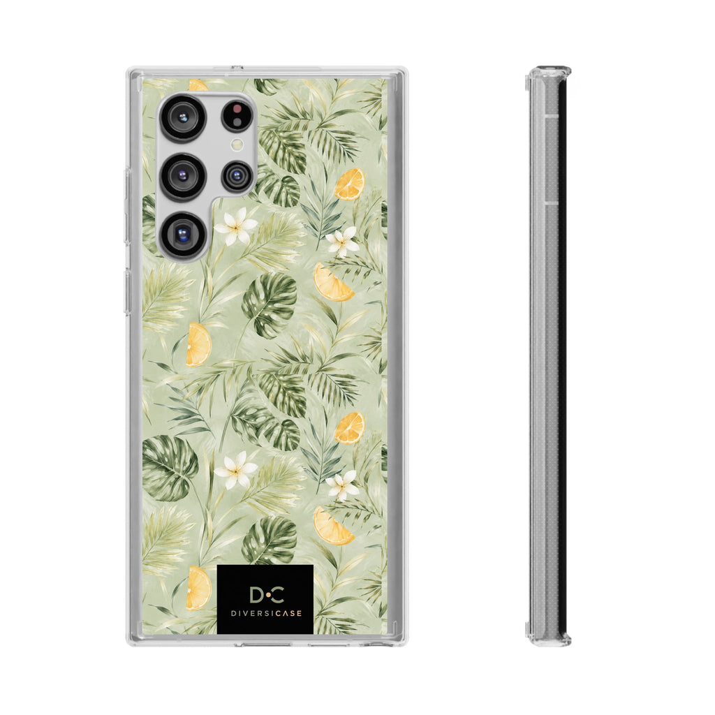 Tropical Leaves Limited Edition iPhone/Samsung Clear Case—