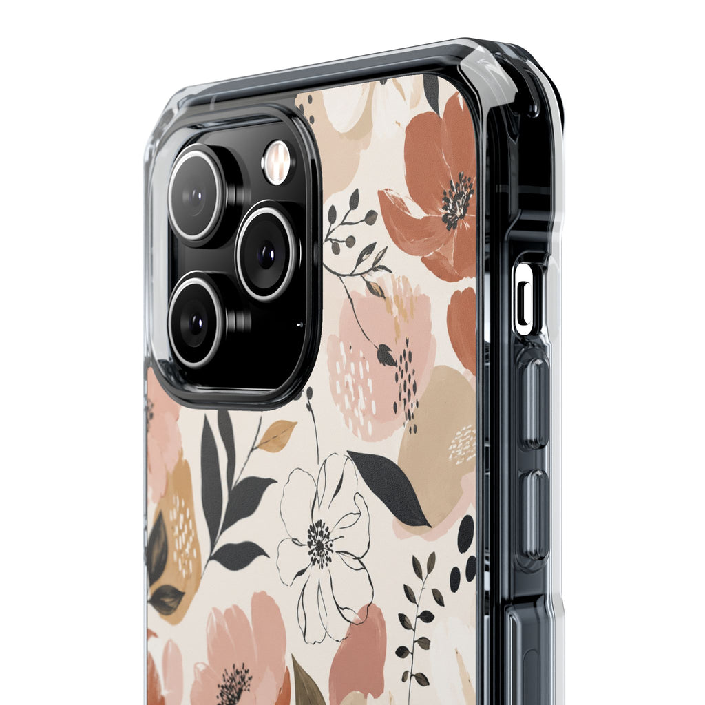 Bloom & Ink Clear iPhone Case MagSafe Compatible—