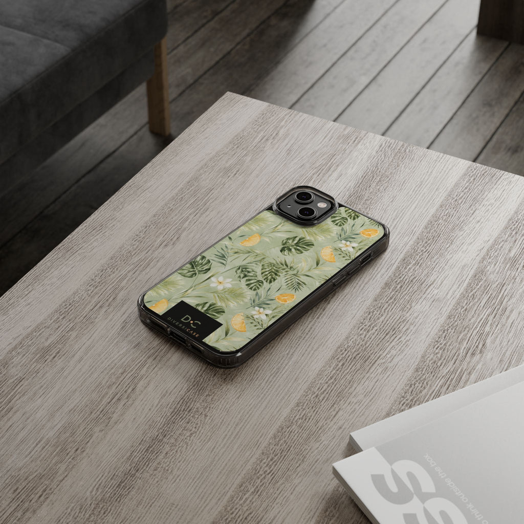 Tropical Leaves Limited Edition iPhone/Samsung Clear Case—