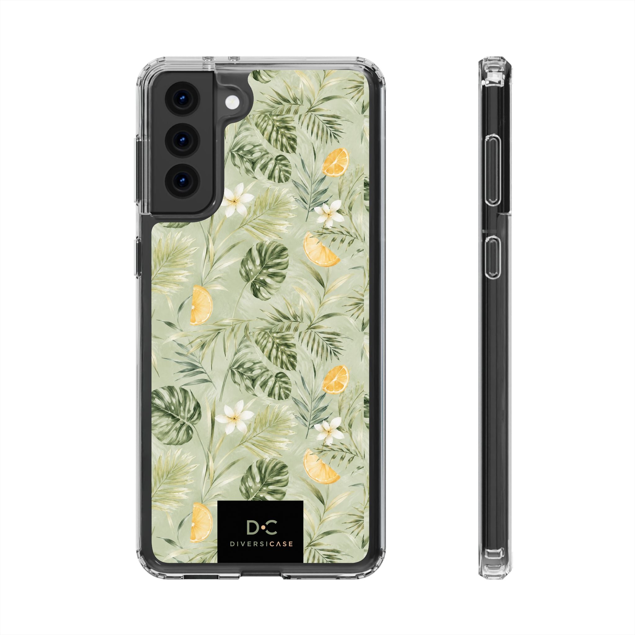 Tropical Leaves Limited Edition iPhone/Samsung Clear Case—